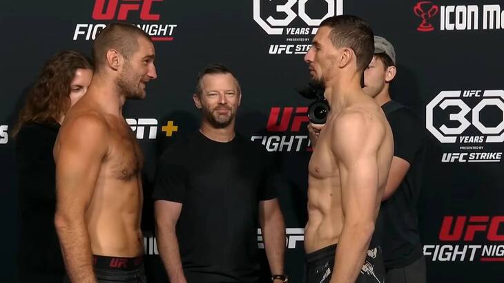 Шон Стрикленд и Абусупьян Магомедов