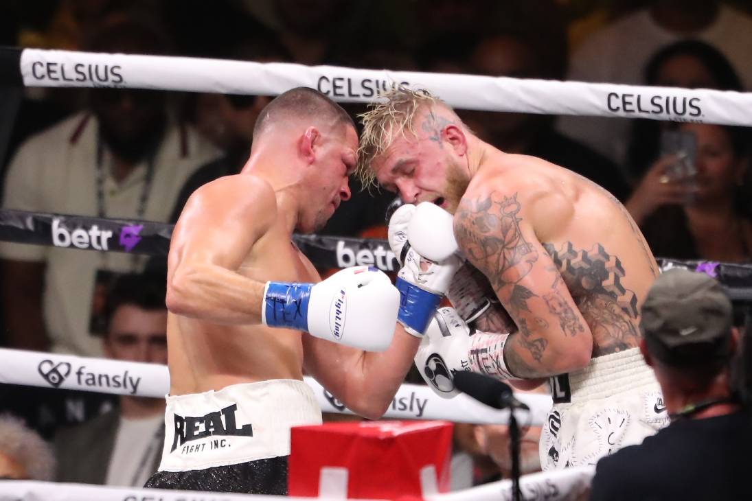 Нейт Диас против Джейка Пола