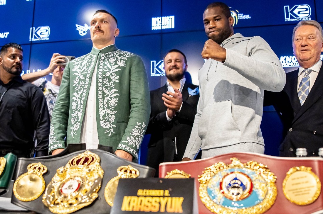 Александр Усик и Даниэль Дюбуа