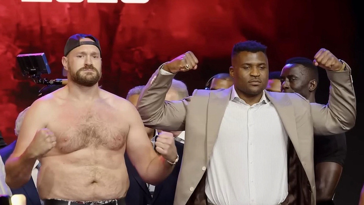 Тайсон Фьюри и Фрэнсис Нганну