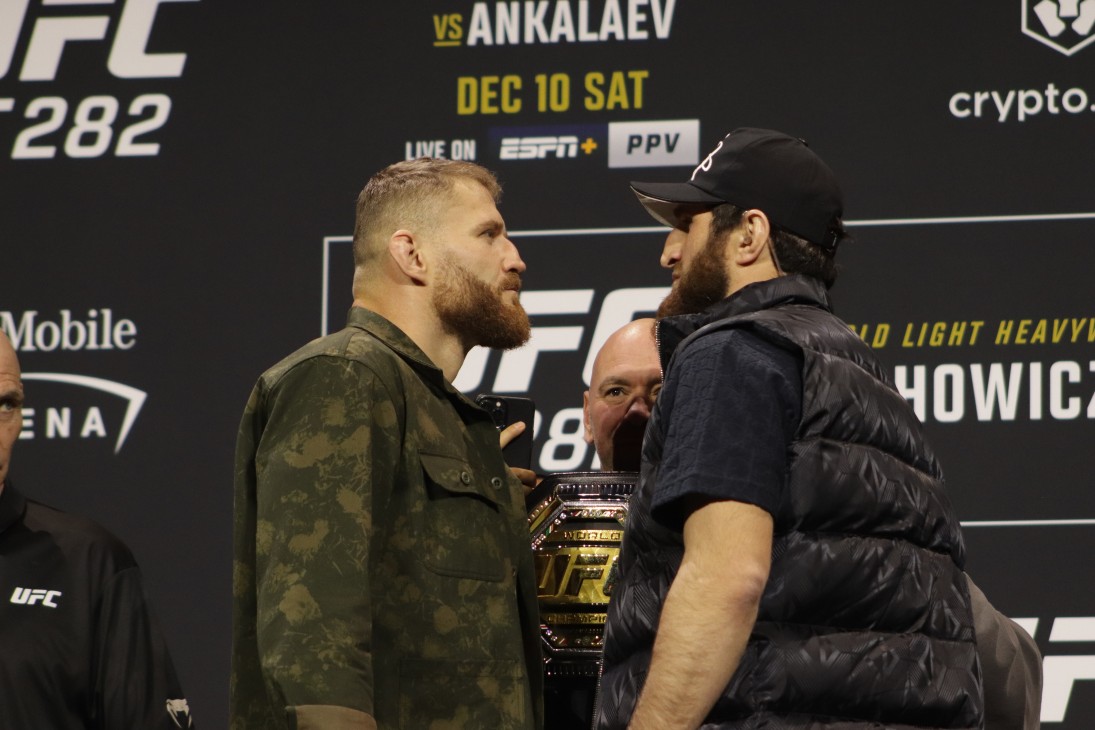 Ян Блахович и Магомед Анкалаев