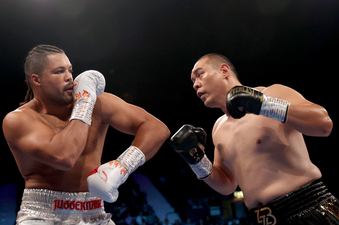 Джо Джойс и Чжан Чжилэй