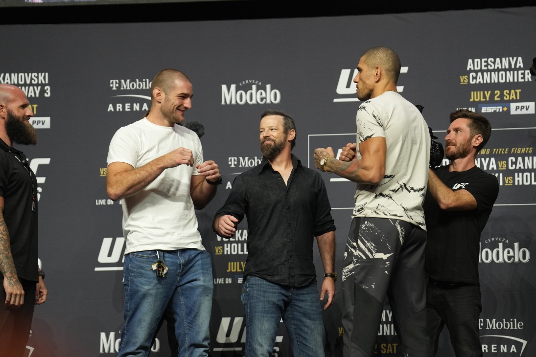 Шон Стрикленд и Алекс Перейра