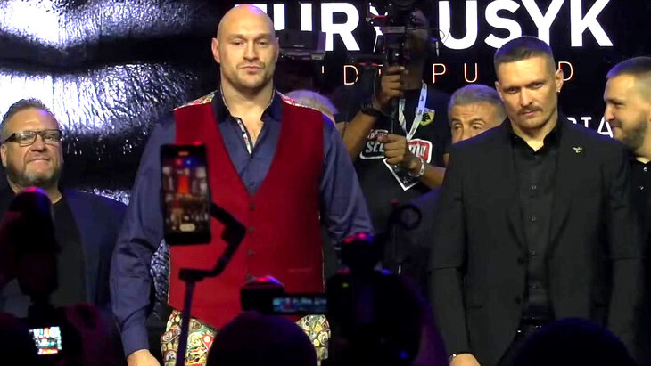 Тайсон Фьюри и Александр Усик