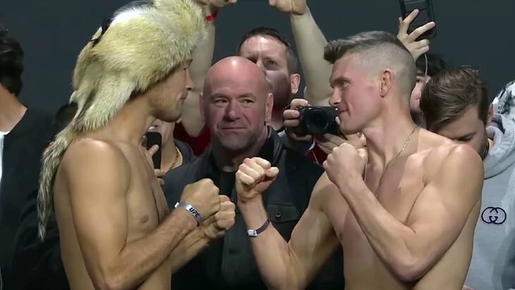 Шавкат Рахмонов и Стивен Томпсон