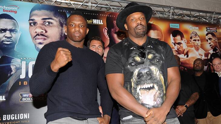 Дерек Чисора (справа)