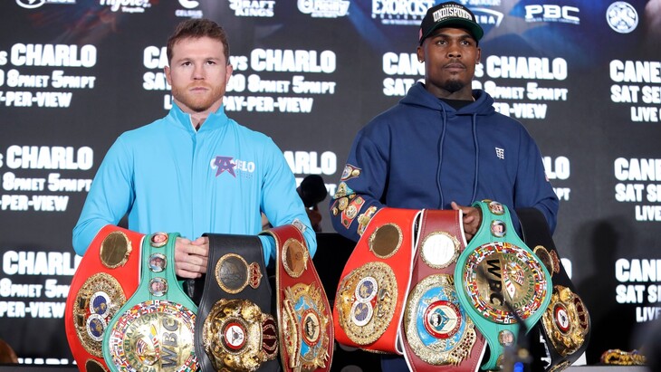 Сауль Альварес и Джермелл Чарло