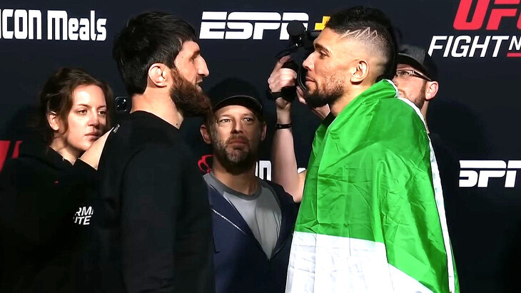 Магомед Анкалаев и Джонни Уокер