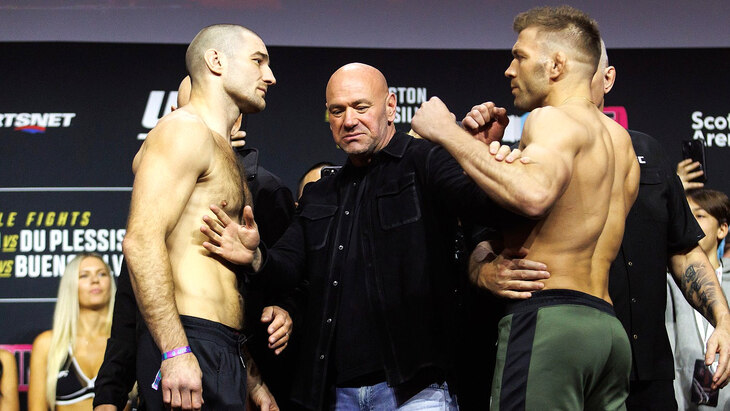 Шон Стрикленд и Дрикус Дю Плесси