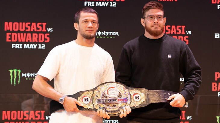 Усман Нурмагомедов (слева)