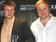Александр Поветкин и Владимир Хрюнов