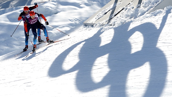 Александр Легков и Илья Черноусов
