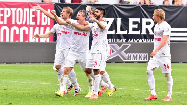 Футболисты «Спартака»