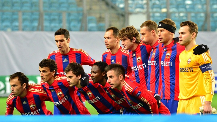 Футболисты ЦСКА