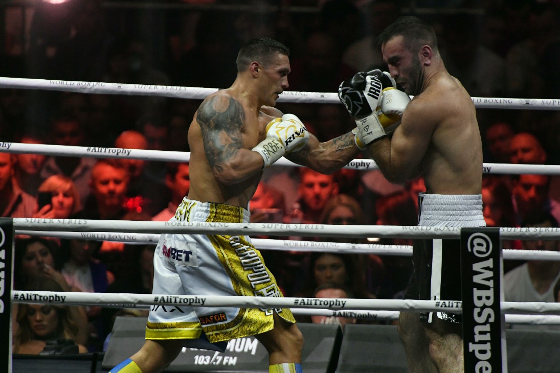 Александр Усик и Мурат Гассиев