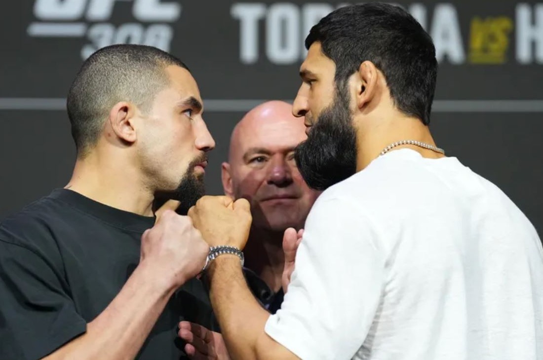 Роберт Уиттакер и Хамзат Чимаев