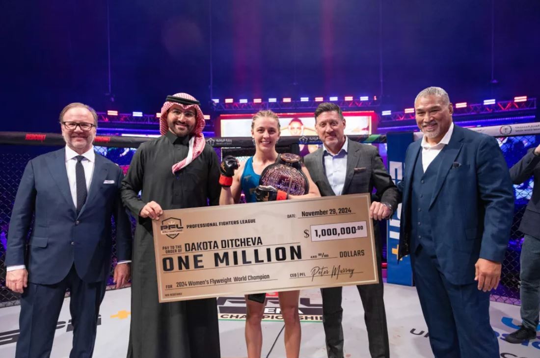 Дакота Дитчева — победитель Гран-при PFL в 2024 году