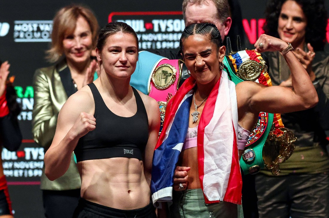 Кэтти Тейлор и Аманда Серрано