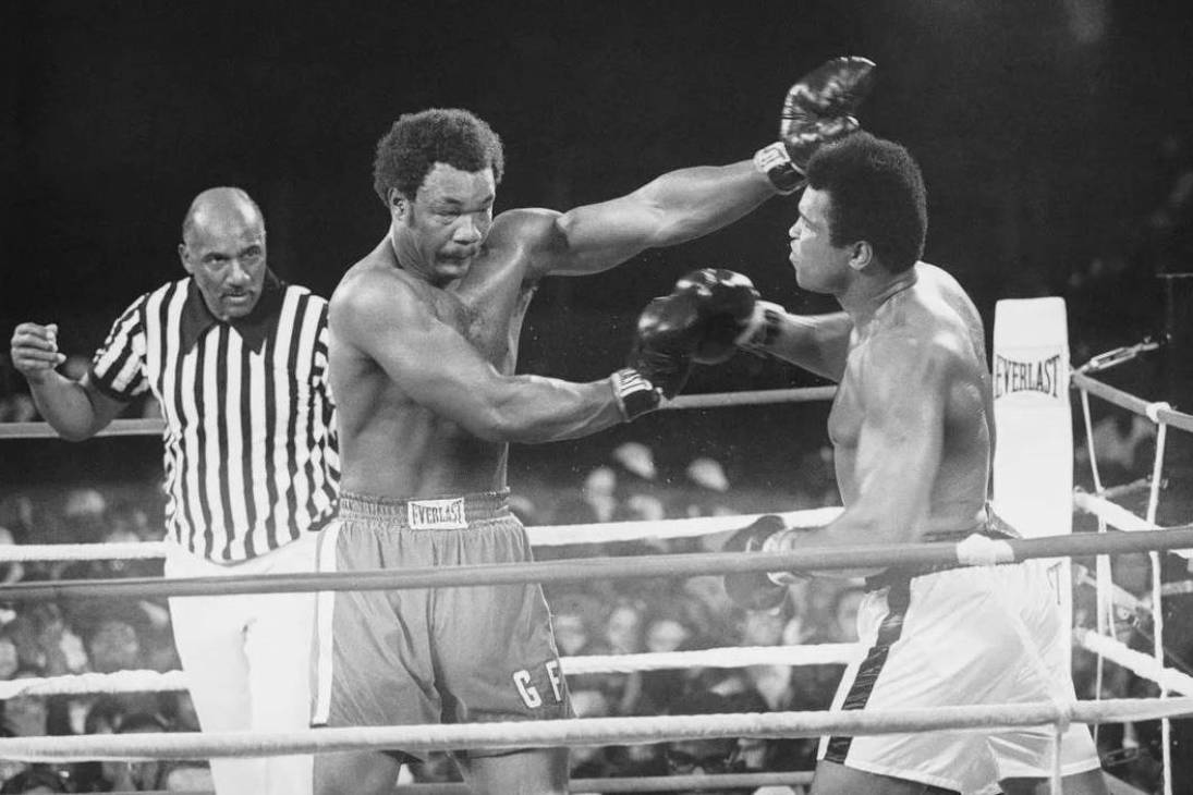 Джордж Форман и Мухаммед Али
