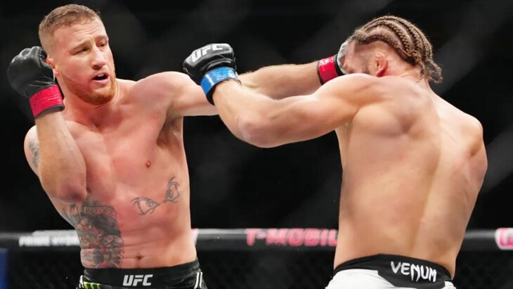 Джастин Гейджи против Ислама Махачева