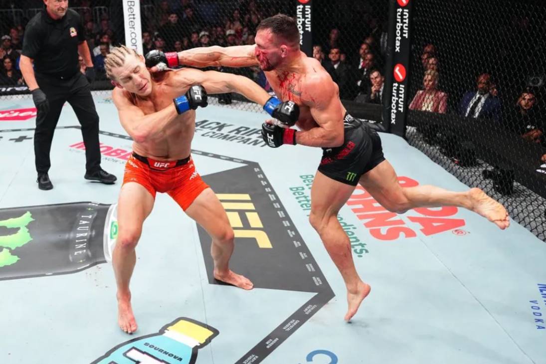 Пэдди Пимблетт против Майкла Чендлера