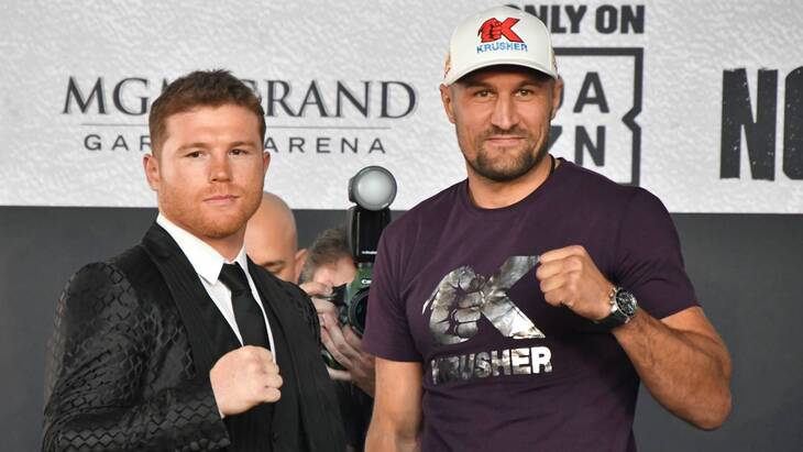 Сауль Альварес и Сергей Ковалев