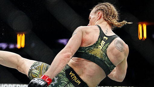 Вэйли Чжан и Валентина Шевченко 