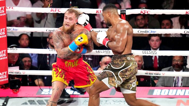 Джейк Пол против Энтони Джошуа