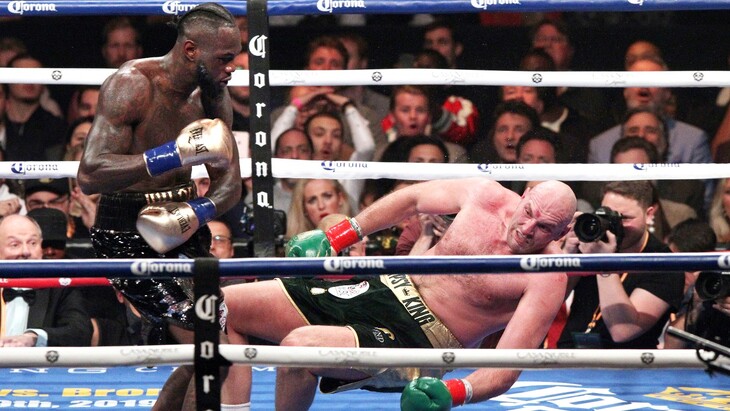 Деонтей Уайлдер (слева)