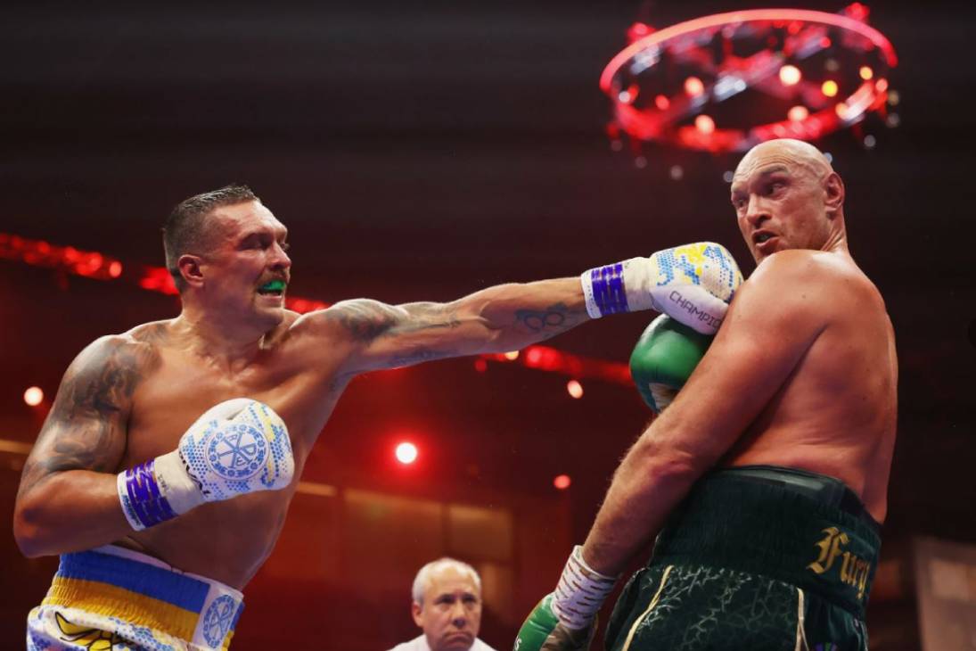 Александр Усик против Тайсона Фьюри