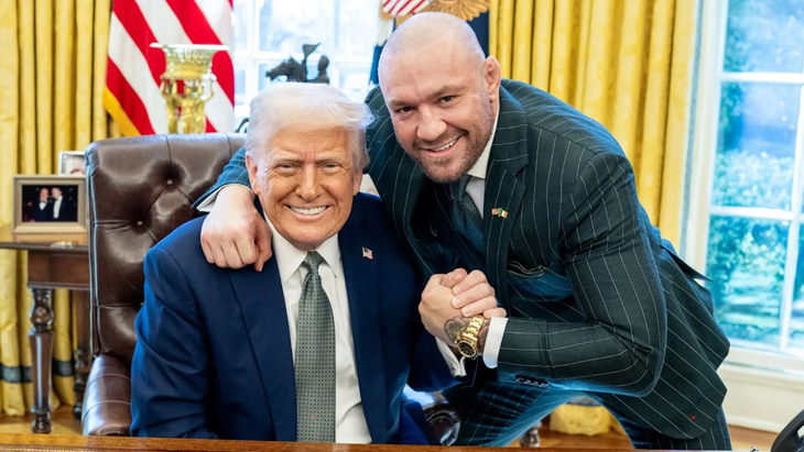 Дональд Трамп и Конор Макгрегор