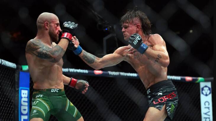 Александр Волкановски против Диего Лопеса