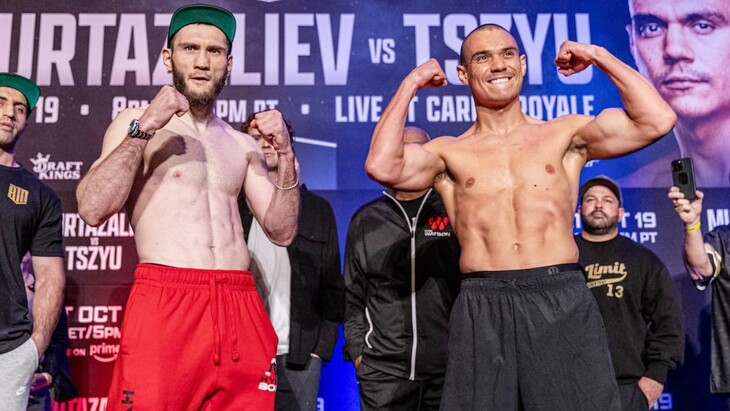 Бахрам Муртазалиев и Тим Цзю