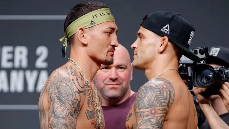 Дастин Порье (справа)