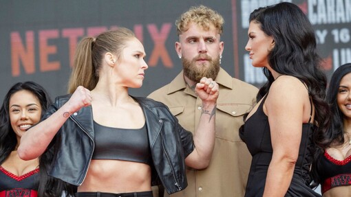 Ронда Роузи и Джина Карано 