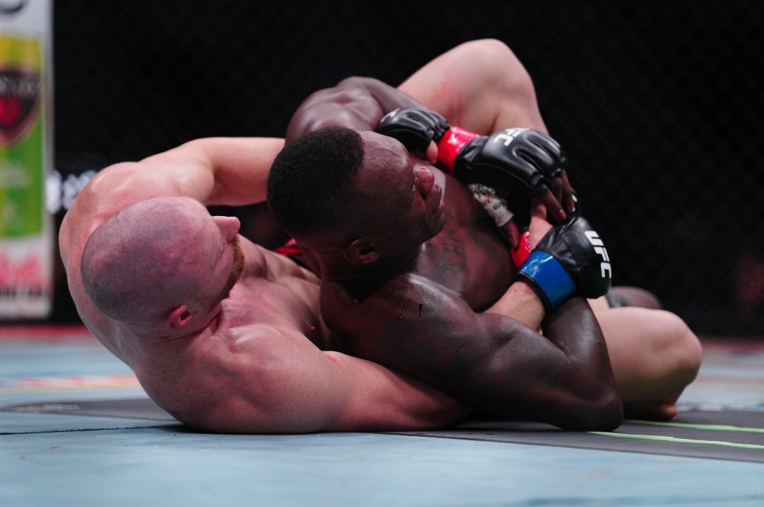 Джо Пайфер и Исраэль Адесанья