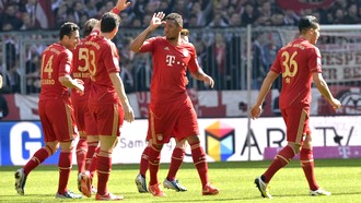 Футболисты «Баварии»