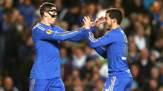 Фернандо Торрес и Эден Азар