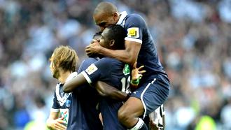 Радость футболистов «Бордо»