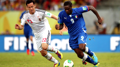 Майя Йошида и Марио Балотелли