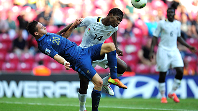 фрагмент матча Франция — Гана