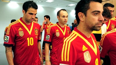 Футболисты сборной Испании