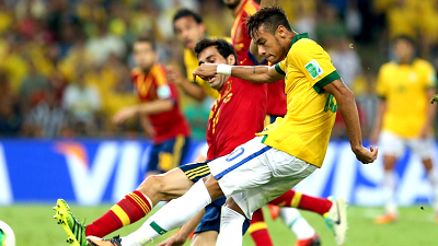 Один из героев матча Неймар