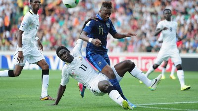 Французы одолели «черных звезд»