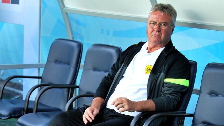 Гус Хиддинк перед последним матчем в качестве главного тренера «Анжи»