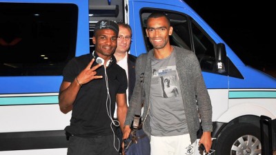 Жозе Босингва (справа) и Флоран Малуда