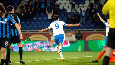 Никола Калинич празднует успех