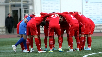 Футболисты «Уфы»