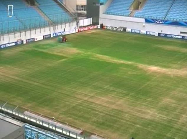 Поле все равно не выглядит идеальным