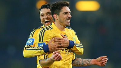 Радость игроков «Металлиста»